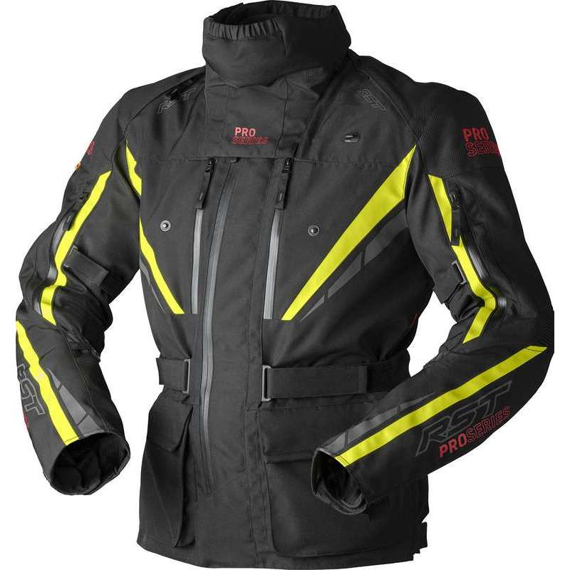 RST-Jacke Pro Series Paragon D3O – schwarz/neongelb