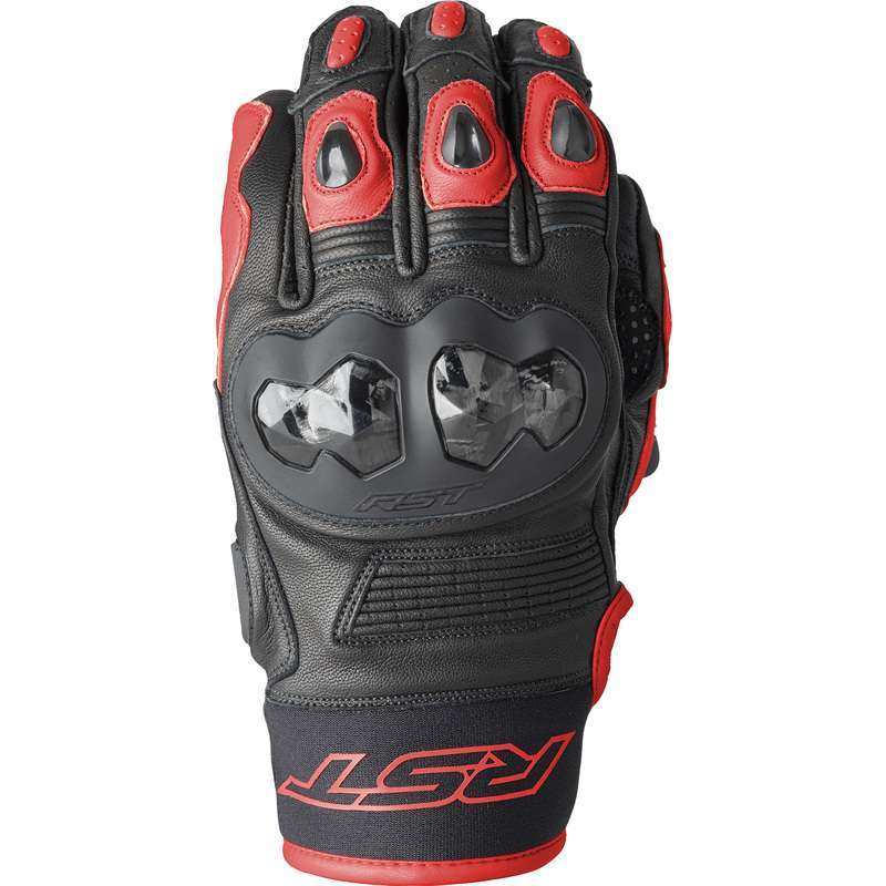 RST-Handschuhe Freestyle 3 D3O – schwarz/rot