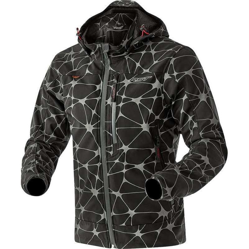 Veste RST Havoc D3O Textile - noir/gris