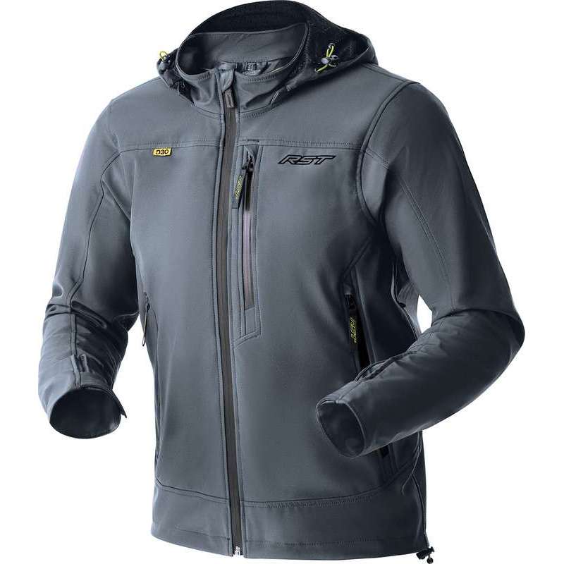 RST-Jacke Havoc D3O Textile – grau