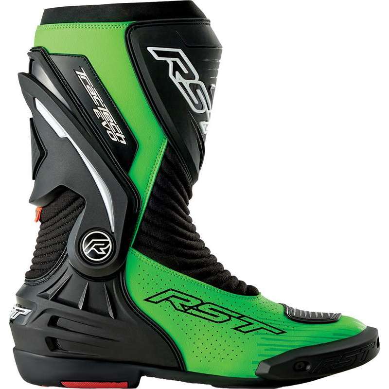 RST-Stiefel TracTech Evo D3O – schwarz/neongrün