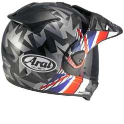 Enduro Helm ARAI TOUR-X5 Nation UK - Multicolor