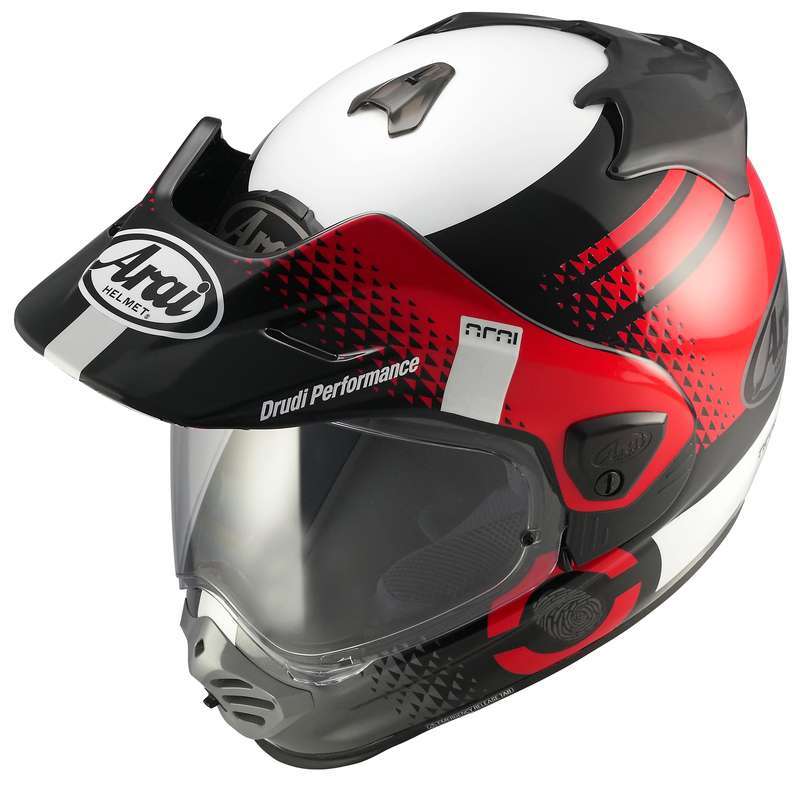 Enduro Helm ARAI TOUR-X5 Print - rot