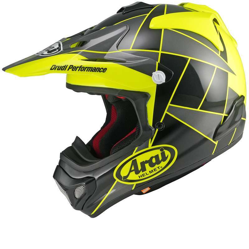 Enduro Helm ARAI MX-V EVO Peak - Gelb