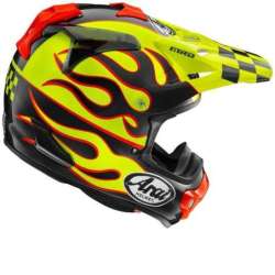Casque Cross ARAI MX-V EVO - Flame Yellow