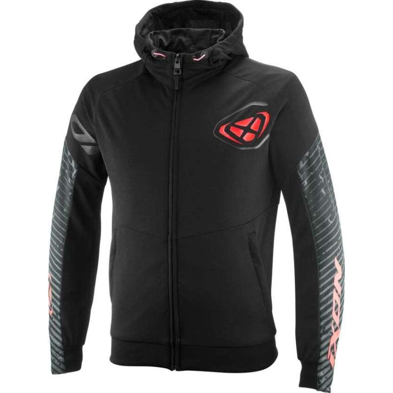 Ixon TOUCHDOWN AIR Sommerjacke schwarz-knallrot