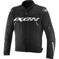 Ixon METEOR Textiljacke Schwarz-Weiß