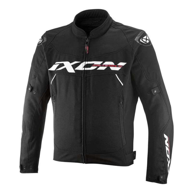 Ixon METEOR Textiljacke Schwarz-Weiß