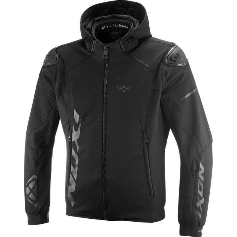 Ixon PULSION AIR Textile Sommerjacke Schwarz