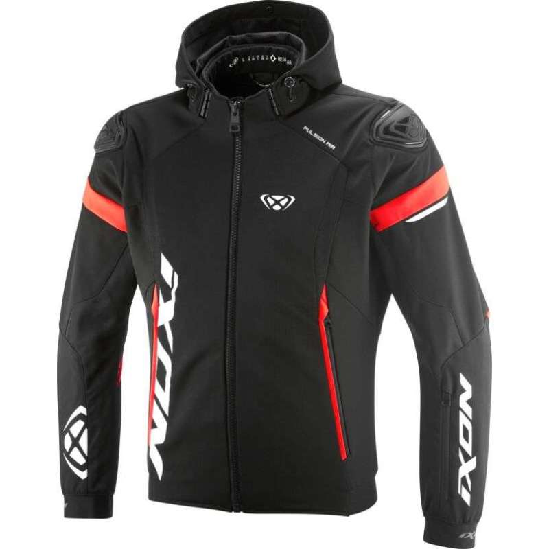 Sommerjacke Ixon PULSION AIR schwarz-weiß-leuchtend rot