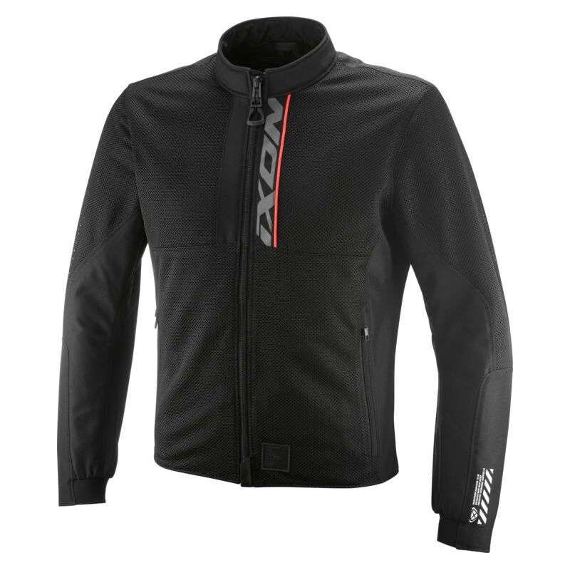 Veste Ixon OSTRO  noir-rouge vif