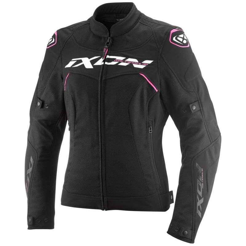 Ixon METEOR LADY Jacke schwarz-weiß-pink