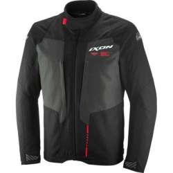 Ixon TYR Jacke schwarz-anthra-knallrot