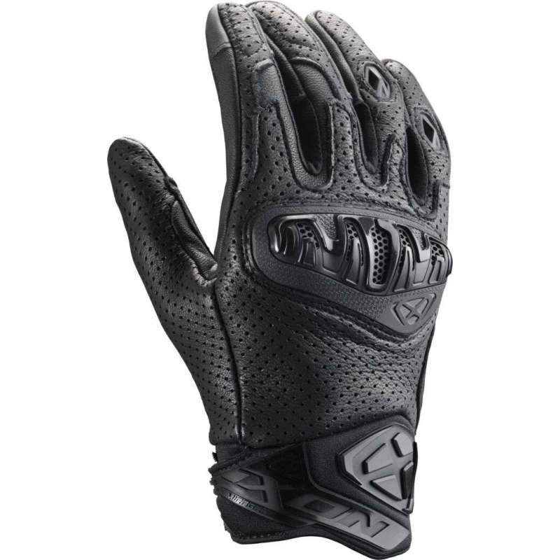 Handschuhe Ixon MIRAGE LEATHER Sommer schwarz