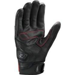 Gants Ixon MIRAGE LEATHER  été noir-blanc-rouge