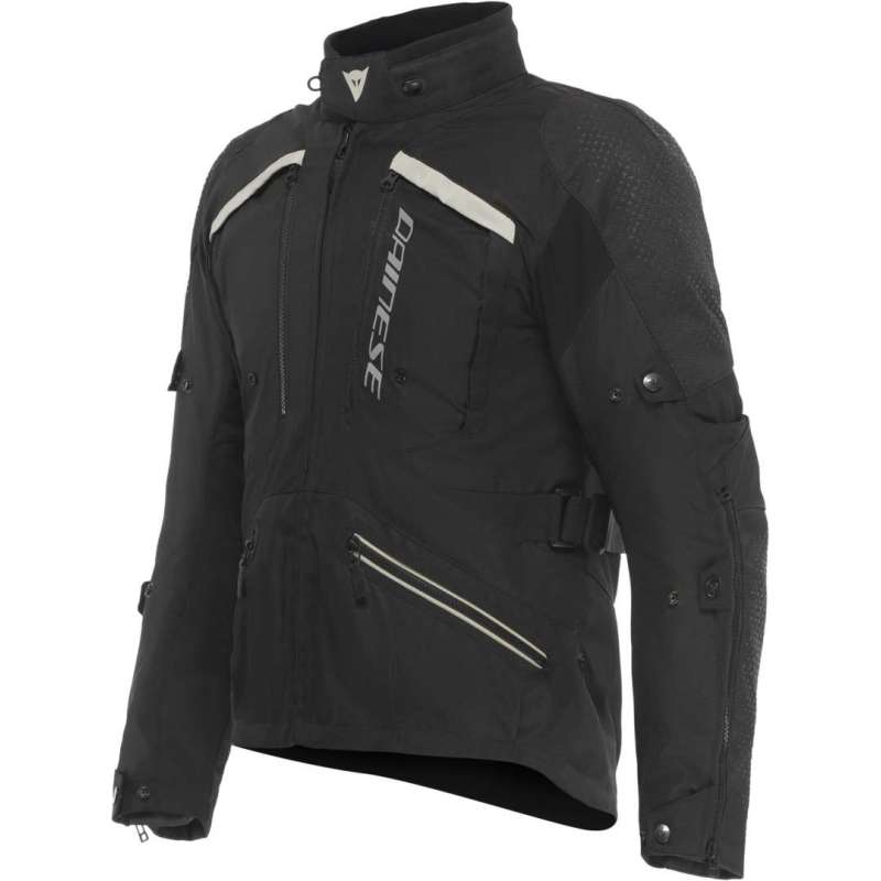 Dainese-Jacke D-Dry Gullfoss für Herren, schwarz-beige