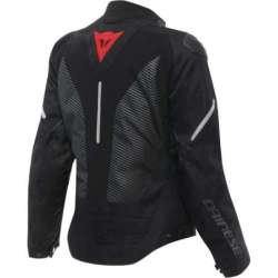 Dainese-Jacke D-Dry Super Sprint für Damen, schwarz-rot