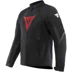 DaineseHerosphere Tex Herrenjacke, schwarz-rot