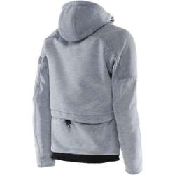 Dainese-Kapuzenpullover Daemon-X Safety für Damen, grau
