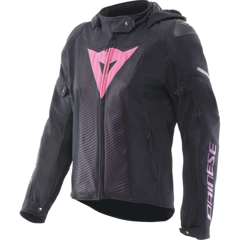 Dainese Super Sprint Air Tex Damenjacke schwarz-violett
