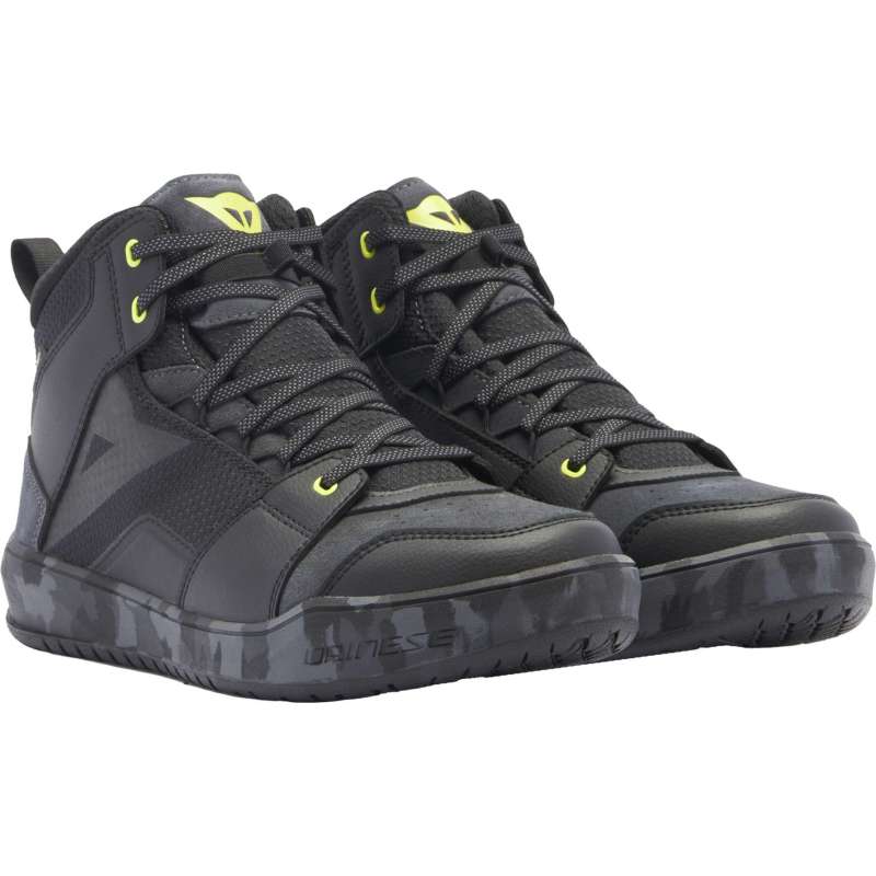 Chaussures Dainese Suburb D-WP homme noir-camo-jaune