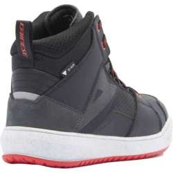DaineseSuburb D-WP Herrenschuhe, schwarz-weiß-rot