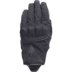 Dainese-Handschuhe Udine WP aus schwarzem Leder