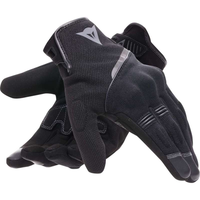 Dainese-Handschuhe Metrax Air für Damen, schwarz-dunkelgrau