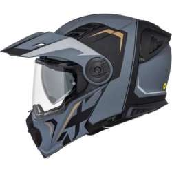 Casque modulable iXS Venture 1.0 MIPS noir mat or