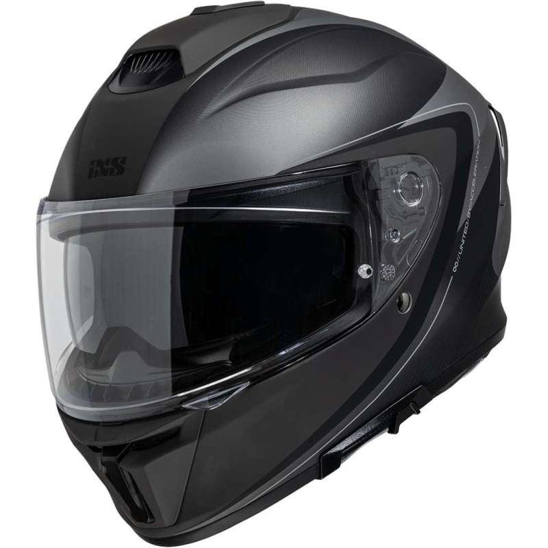 Integralhelm iXS Rapid 1.0 Graphic anthrazit matt