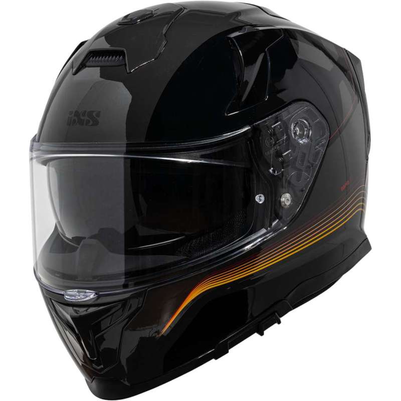 Integralhelm iXS Rapid 2.0 Graphic schwarz anthrazit