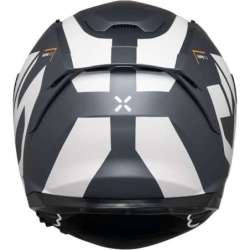 Casque intégral iXS Rapid 2.0 Graphic blanc mat gris
