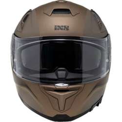 Casque intégral iXS Rapid 2.0 Graphic marron mat gris