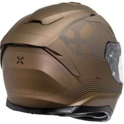 Integralhelm iXS Rapid 2.0 Graphic mattbraun grau