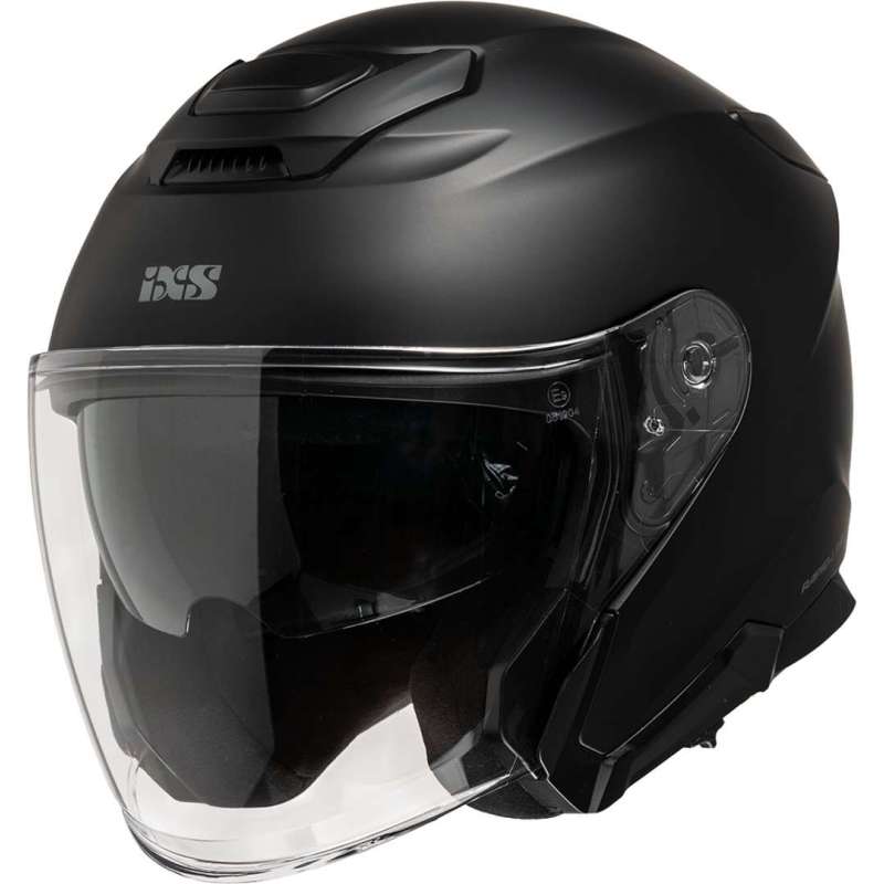 Casque jet iXS Rapid J 1.0 Chalky noir mat