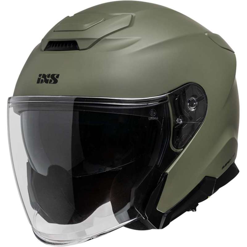 Casque jet iXS Rapid J 1.0 Chalky olive mat