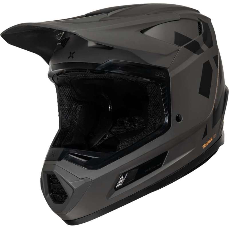 Integralhelm iXS Trigger MX 1.0 Graphic MIPS schwarz orange