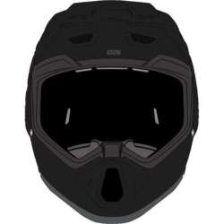 Casque intégral iXS Trigger MX 1.0 Chalky MIPS noir métalliq