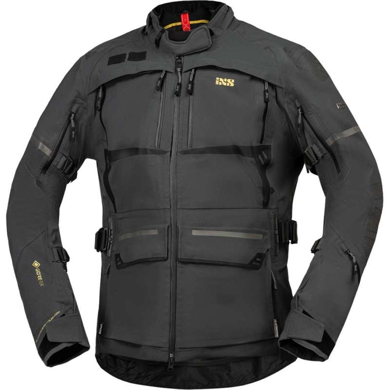 IXS Tourster-GTX 1.0 laminierte Jacke dunkelgrau laminiert