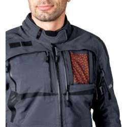 IXS Tourster-GTX 1.0 laminierte Jacke dunkelgrau laminiert
