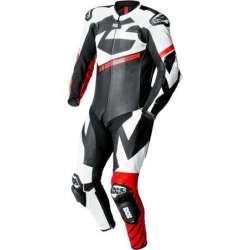 Einteiler iXS Ace 1.0 schwarz weiß rot 1