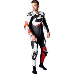 Einteiler iXS Ace 1.0 schwarz weiß rot 1