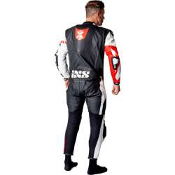 Einteiler iXS Ace 1.0 schwarz weiß rot 1