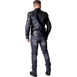 Veste iXS Ace 1.0 cuir noir
