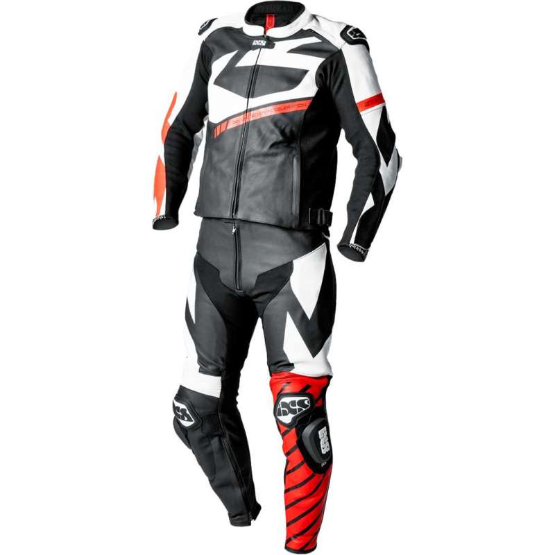 2-teiliger Anzug iXS Ace 1.0 schwarz weiß rot