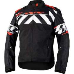 IXS Rapid-STX 2.1 Laminierte Jacke schwarz rot grau