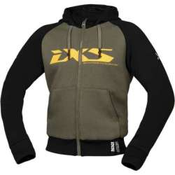 Sweatshirt iXS Rapid 1.0 Hoodie grün orange