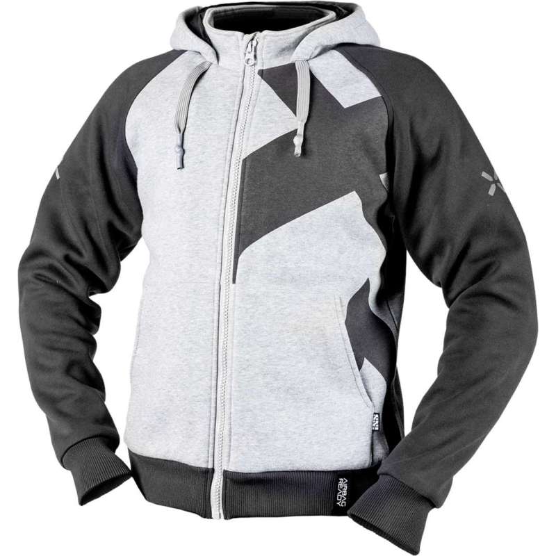 Sweatshirt iXS Rapid 1.0 Hoodie dunkelgrau