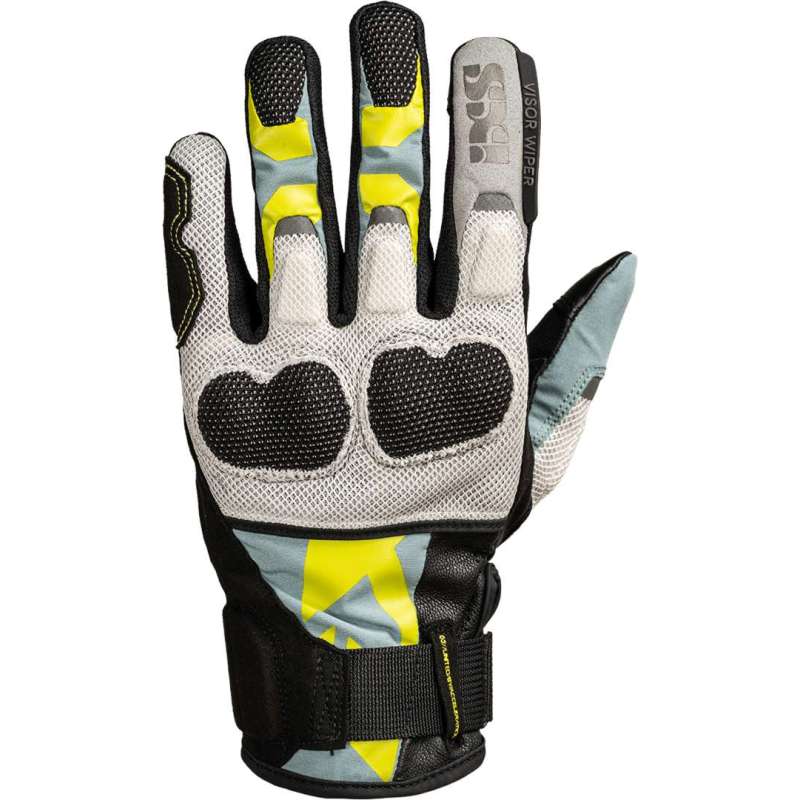 Handschuhe iXS Venture-Air 1.0 schwarz blau grau fluo gelb