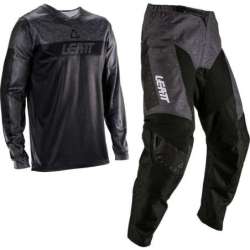 Ensembles maillot et pantalon cross Leatt Ride Kit 3.5 V26 gris-noir
